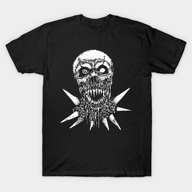 PUNK SKULL T-Shirt by THE HORROR SHOP